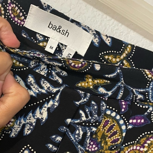NWT ba&sh floral patterned Venice wrap skirt - Picture 7 of 8